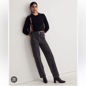 Madewell the perfect vintage wide leg jean 29